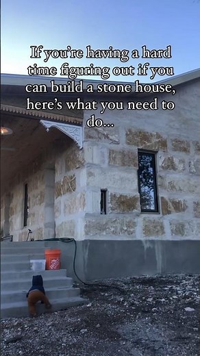 Do these things if you want to start your stone house build 🧱