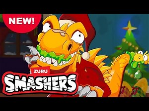 NEW! SMASHERS! Ghosts of Christmas Smash | Season 5 Episode 17 | Zuru | Smashers World