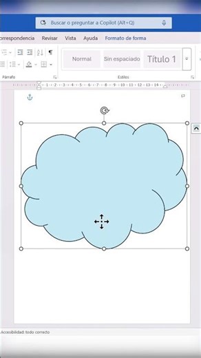 Imagen dentro de formas en Word