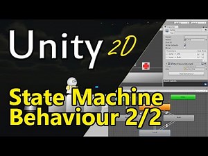 #10 Unity 2D - State Machine Behaviour vs. MonoBehaviour - Audio optimieren - Unity3D Tutorial