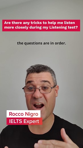 Q: Are there any tips to listen more closely during my Listening test? A: Hit the play button to find out! | IELTS by IDP