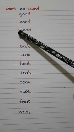 reading practice//short "oo" sound words// #reading made easy