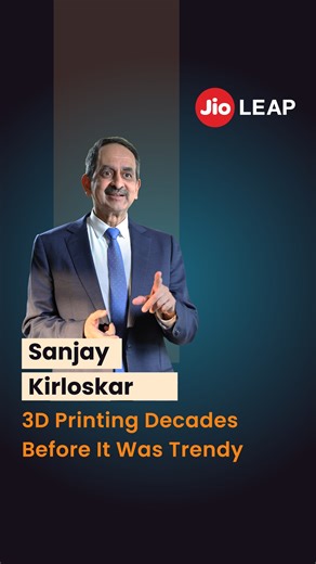 JioLEAP on Instagram: "Kirloskar Brothers Limited was among the first to adopt large-format 3D sand-mould printing for pumps—enabling custom designs, zero pattern-making, faster delivery, and higher efficiency for every duty profile. Explore the full story on JioLEAP’s official YouTube channel. #JioLEAP #SanjayKirloskar #MakeInIndia #IndustrialInnovation #3DPrinting"