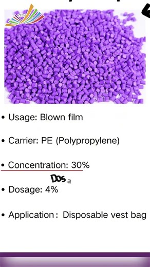 purple color masterbatch