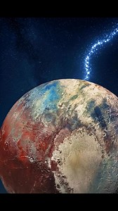 While observing Pluto through a long distance telescope,something was seen flying by over it , leading to questions all over. #space #galaxy #StarsEverywhere #competition #candy | Universe Wonders