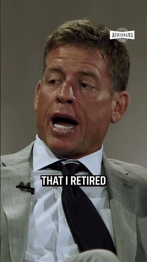 Troy Aikman tells the TRUTH behind his NFL Retirement.