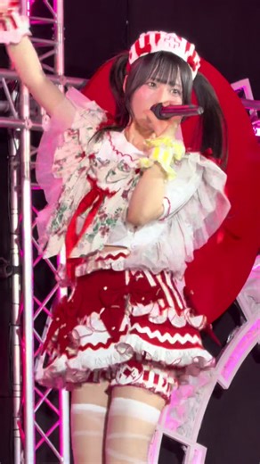2025.07.27 六本木アイドルフェスティバル きゅるりんってしてみて わたしのex.ダーリン（撮可曲） 逃げ水あむちゃん推しカメラ ※この日は、あむちゃんのチェキ券が早々に完売してしまって、悲しみに暮れて帰って来た日だったけど、後で自分で撮影した動画を見返してみて段々と元気になって来た記念日🍒 #あむ心中 #逃げ水あむ #わたしのexダーリン #きゅるりんってしてみて #きゅるして #RIF2025 @逃げ水あむ(きゅるりんってしてみて)