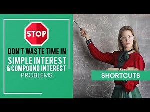 Math Shortcuts | SI and CI Shortcuts Aptitude Tricks - Simple Interest, Compound Interest Problems