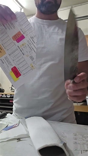 Testing a Couple Knives