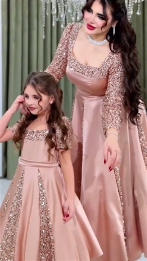 Top 5 Matching Dress Designs for Mother and Daughter | Party Wear Inspiration #trending #viralvideo
