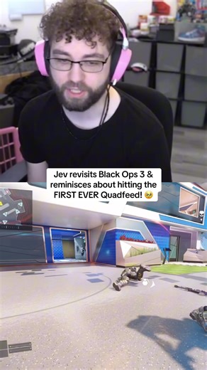 Jev revisits Black Ops 3 & reminisces about hitting the FIRST EVER Quadfeed! 🥹 #jev #blackops3 #blackops #cod