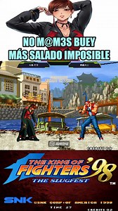 kof 98 Vice vs Terry #gaming #gamer #KOF #videogames #retrogaming | Glow Gaming