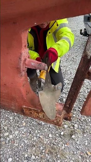 Wooden Fishing Boat Disposal, the final cuts to Salvage Bronze Propeller.