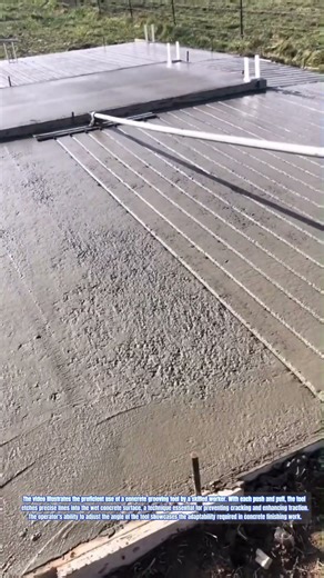 Efficient Concrete Texturing: The Art of Concrete Grooving