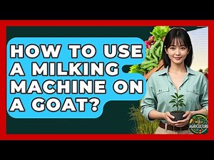 How To Use A Milking Machine On A Goat? - The World of Agriculture