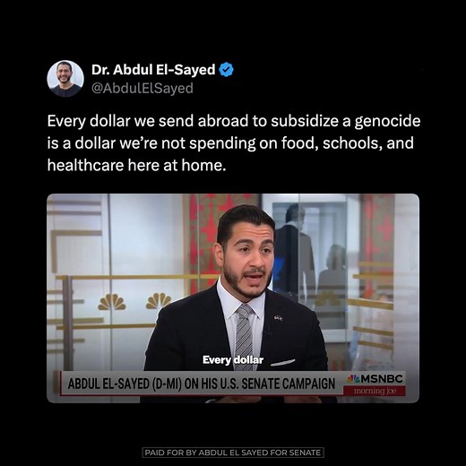 When I see the horrific, authoritarian, regressive stuff that Donald Trump is doing, it makes me sick. We need to see the Democrats get back to winning again– a point where Democrats can retake the Senate and House, setting us up to retake the White House. But how? The first step is to call out our party leaders for being wedded to a 1990s playbook that won’t work. There is no issue where this tired old playbook is more clearly on display than when talking about the genocide in Gaza. Shamefully,