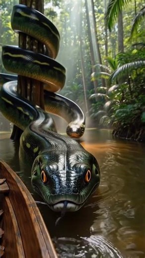 Serpent of the Amazon #anaconda #amazon #jungle #games