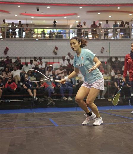 What a rally!!! 🤯👏 What a determined winner this was by Satomi Watanabe when she represented Japan at the 2025 SDAT Squash World Cup 🔥🙌 The Japanese No.1 and her team went onto secure a bronze medal at the tournament 🥉👏 🗳️ Vote for Satomi Watanabe every 24 hours at theworldgames.org #squash #theworldgames #twg #japan