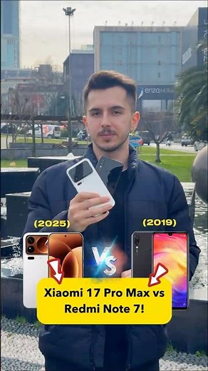 Xiaomi Redmi Note 7 vs 17 Pro Max photo test!