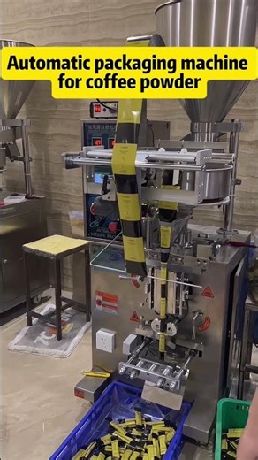 Automatic coffee powder packaging machine #coffeepowderpackagingmachine