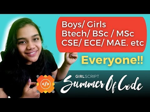 Open-Source Program for Everyone | GSsoc'21 | GirlScript Summer of Code 2021