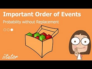 💯 The Probability without Replacement for Order of Events Explained. Watch this video to find out!