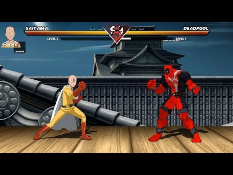 SAITAMA vs DEADPOOL - The greatest fight ever made❗