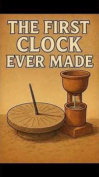 The First Clock Ever Made ⏳ (Amazing History of Timekeeping)