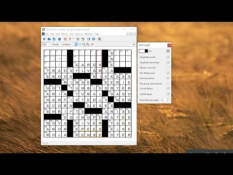 What's new in Crossword Compiler 11 (Pro)