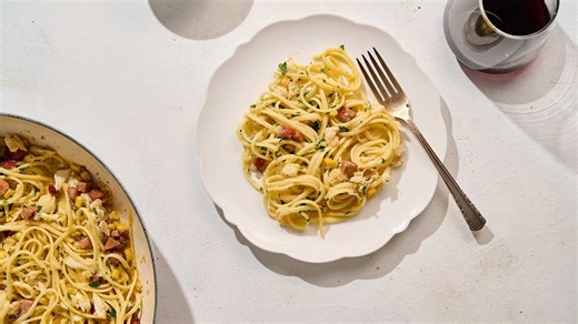 Crab Boil Carbonara Recipe