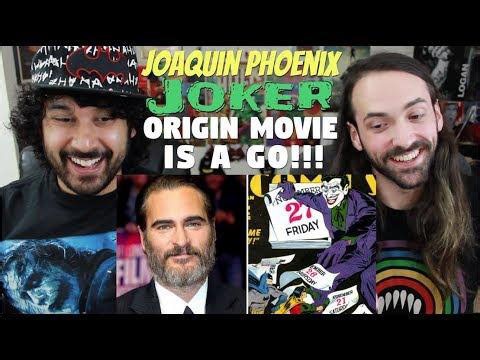 Joaquin Phoenix's Joker Origin Movie Officially Happening!!!