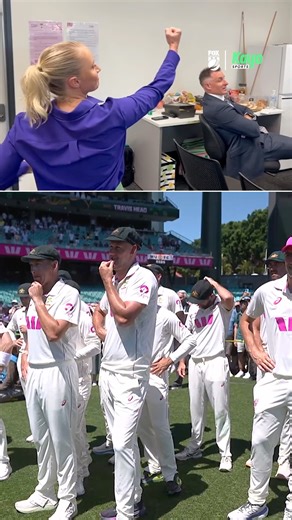 "Cop that, Kerry" - A proud Alyssa Healy #Ashes #TheAshes #AUSvENG #Cricket #KayoSports | Kayo Sports