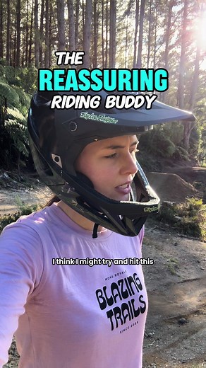 There’s nothing that can make your confidence shrivel faster than the pre flight reality check. It’s something I’m guilty of doing and been on the receiving end of and if you’re lucky, occasionally it’ll come with a live demonstration. *the story recounted in this reel is entirely fictitious, any similarity to names or incidents is entirely coincidental* #mtb #mtblife #ridingbuddy #mtbrider