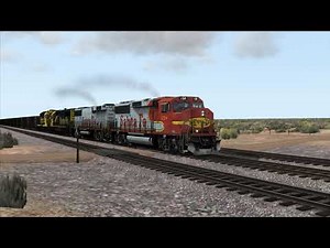 Train Simulator Classic Santa Fe GP60M, GP60B, GP60, And GP30U