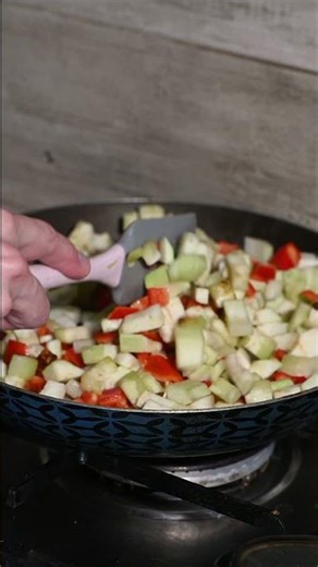 Vegetables Stewing in Pan – Healthy Cooking Close-Up