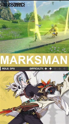 Blue Protocol Star Resonance | Marksman Class #shorts