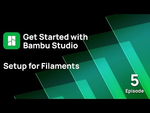 Episode 5: Setup for Filaments