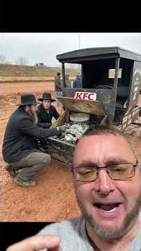 Amish Jeff Gordan ready to compete with the big dogs with his modified buggy, over one horsepower￼