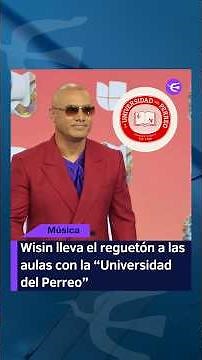 Wisin brings reggaeton dancing to the classroom with his "University of Perreo"