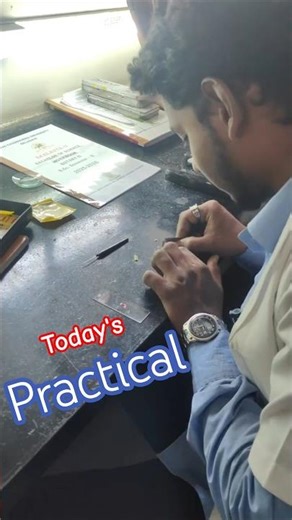 Today's Practical #shorts #trending #microscope