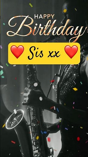 ❤️ Happy Birthday Sister 🎂 #happybirthday #happybirthdaysong #birthdaygreetings