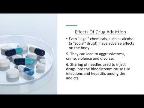 What Are The Effects Of Drug Abuse & Drug Addiction? | Drugs Relating To Nervous Coordination