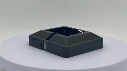 木制金属栅栏柱帽，带装饰盖方形底盖，用于栅栏柱