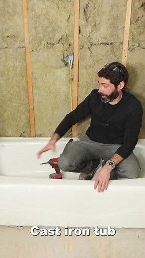 Cast Iron Tub Removal Tips - #shorts