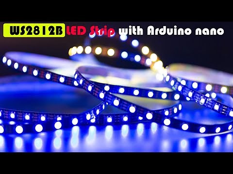 Creating Stunning Light Effects with WS2812B and Arduino Nano