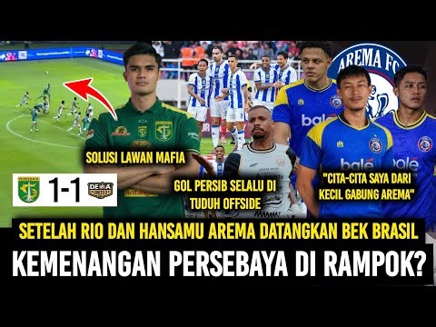 MANIPULASI PERSEBAYA HARUSNYA MENANG❗️ Arema FC Duit Banyak✅️ Gol Persib Offside Lagi🙏Thejak Bentrok