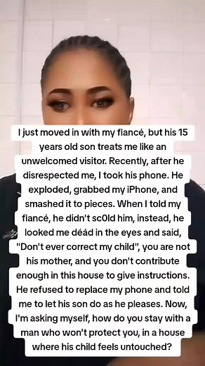 115K views · 549 reactions | My fiancé encourages his son for disréspeçting me  #fiance #relationship #Situation #disrespectful #encourage | Ebere Rita Madu | Facebook