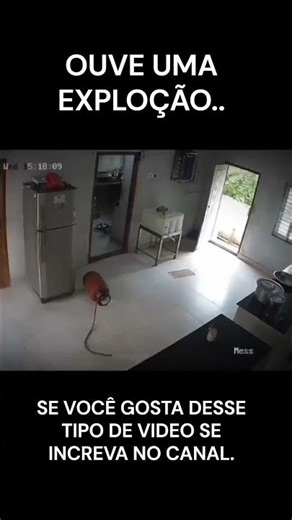 explosão de gás provocou um incêndio #horror #relatosbizarros #terror #bizarro