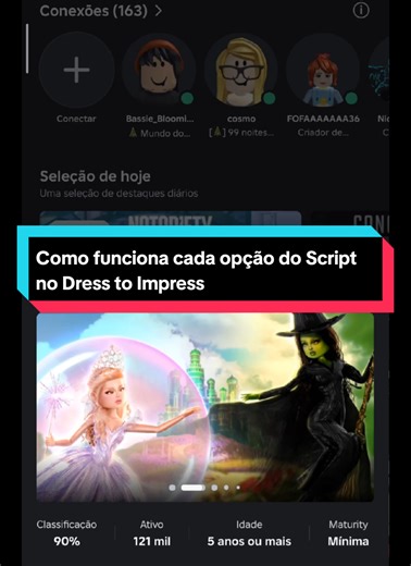 Como Usar o Script no Dress to Impress