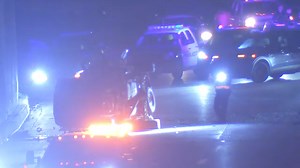 Woman dies after SUV slams into wall, rolls over on I-45 at Main St., causing early morning closure